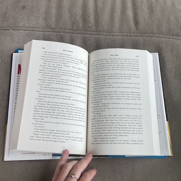 The Icon. Neil Olson. Thriller. LIKE NEW. Hardcover. 1st Ed. 2005 - Picture 6 of 11